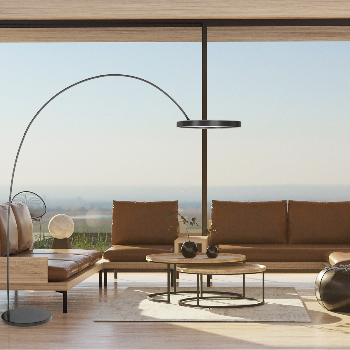 Steinhauer&nbsp;Bogenlampe Luna-Arc &nbsp;4324ZW