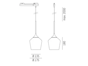 Molto Luce&nbsp;COCKTAiL lámpara colgante&nbsp;110-019121500960r