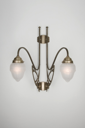 Berliner Messinglampen - AD266-113gs B - Wandleuchte Monbijou