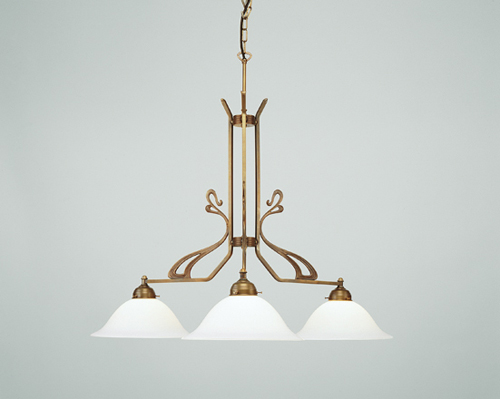 Berliner Messinglampen - D44-38op B - Kronleuchter Schinkel