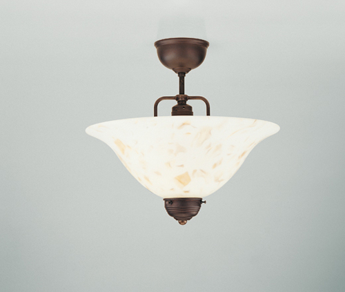 Berliner MessinglampenDeckenleuchte Contessa