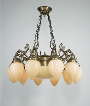 Berliner MessinglampenHängeleuchte Lindenhof