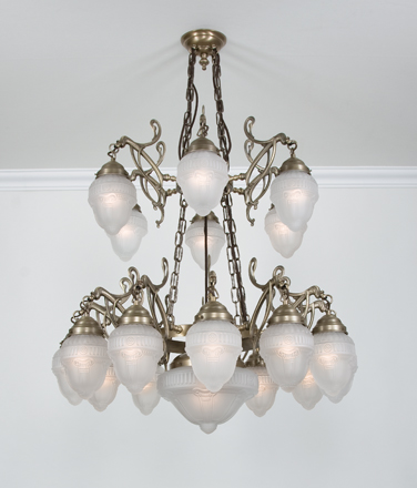 Berliner MessinglampenHängeleuchte Lindenhof