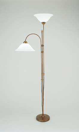 Berliner Messinglampen - T1T4ST02-90op A - Stehleuchte Spreebogen