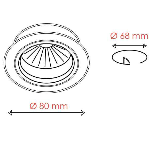 2017 HALKA Einbauleuchte rund der Firma BPM Lighting