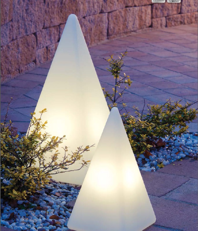 EPSTEIN Design LeuchtenStandleuchte Pyramide 54 cm