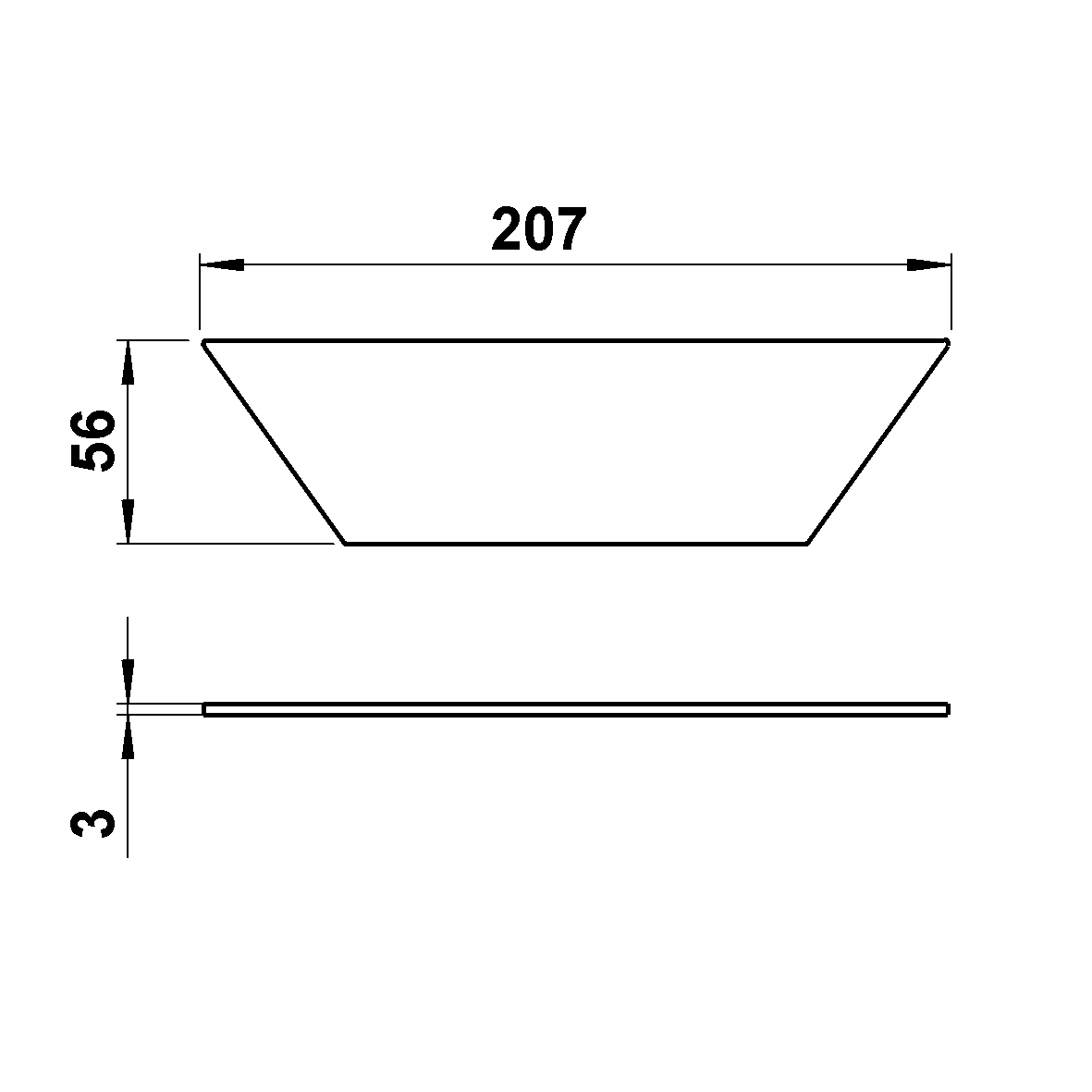 Albert LeuchtenG 460, Milchüberfangglas ESG