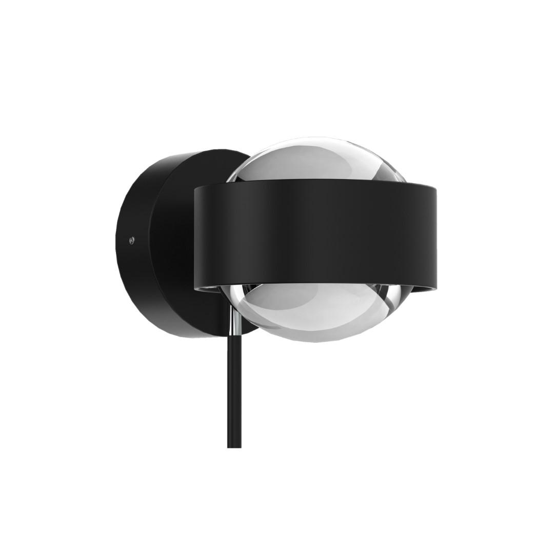 Top Light LeuchtenPuk Mini Wall Plus - LED / negro mate / cromo