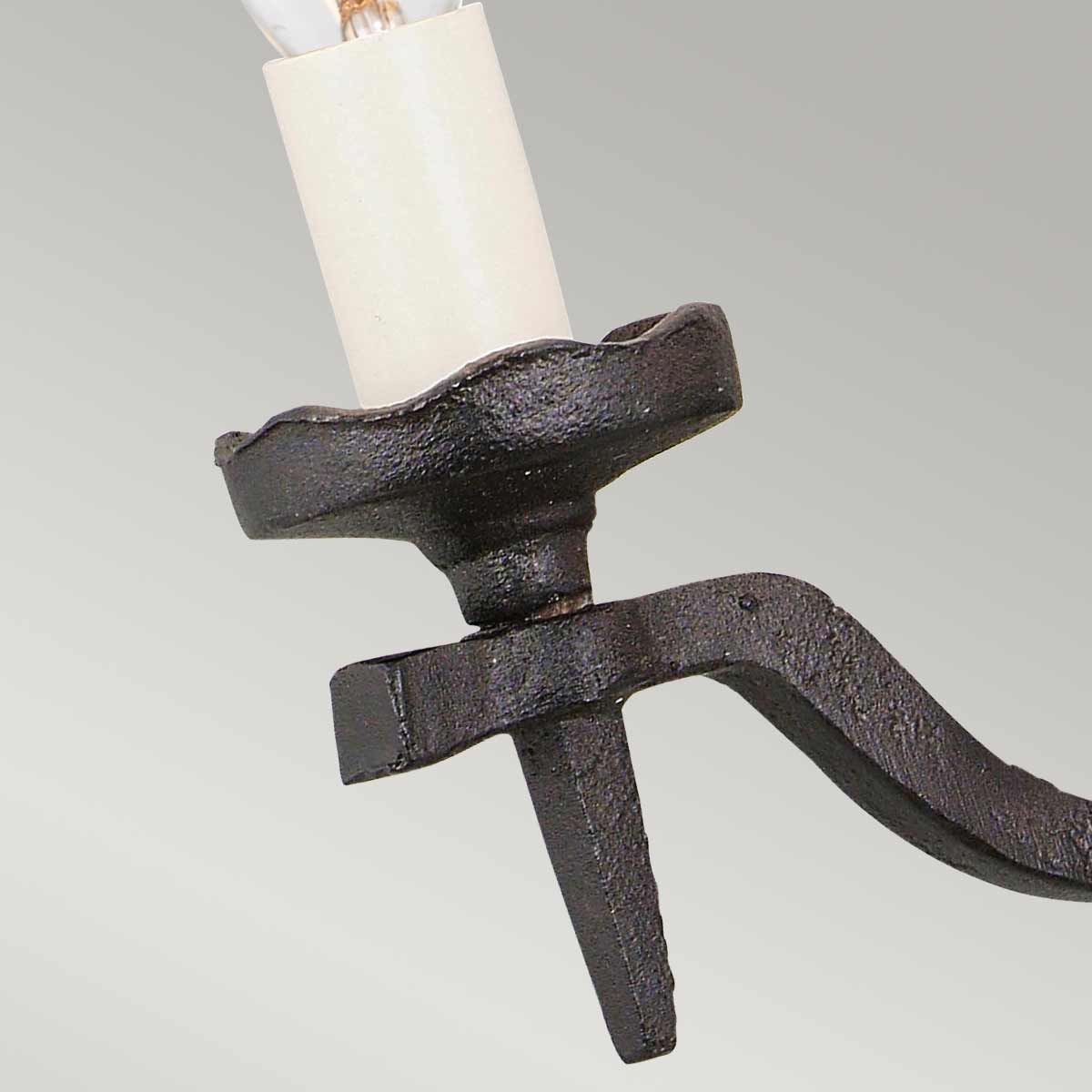 Wandleuchten & Wandlampen von Elstead Rectory 2 Light Wall - Schwarz RY2B-BLACK