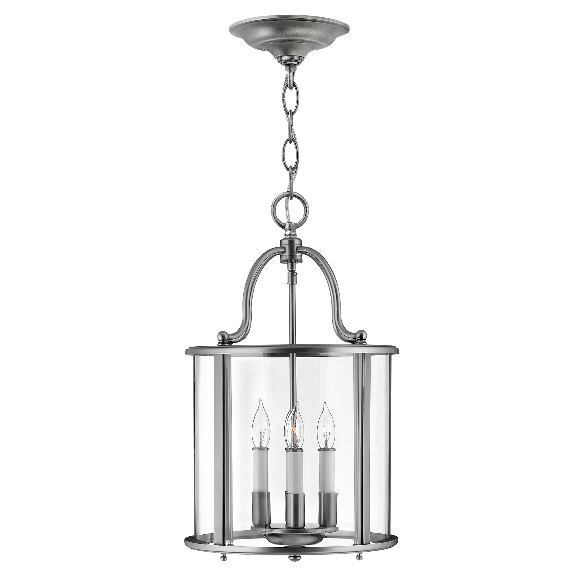 ElsteadGentry 4 Light Medium Pendelleuchte - Zinn