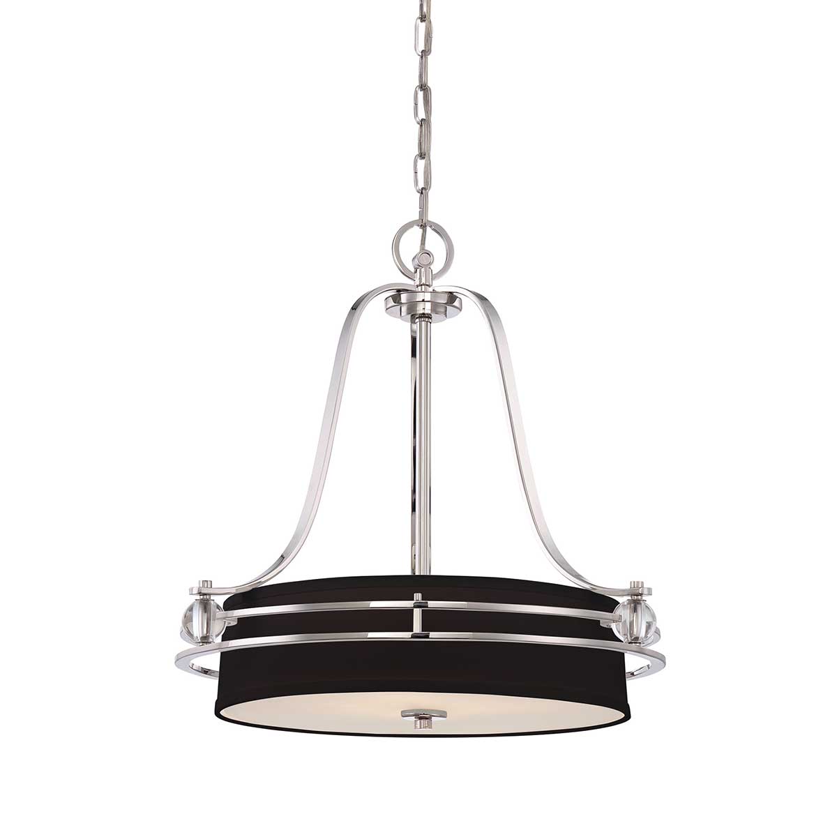Elstead - QZ-GOTHAM-P - Gotham 4 Leuchtende Pendelleuchte - Imperial Silver