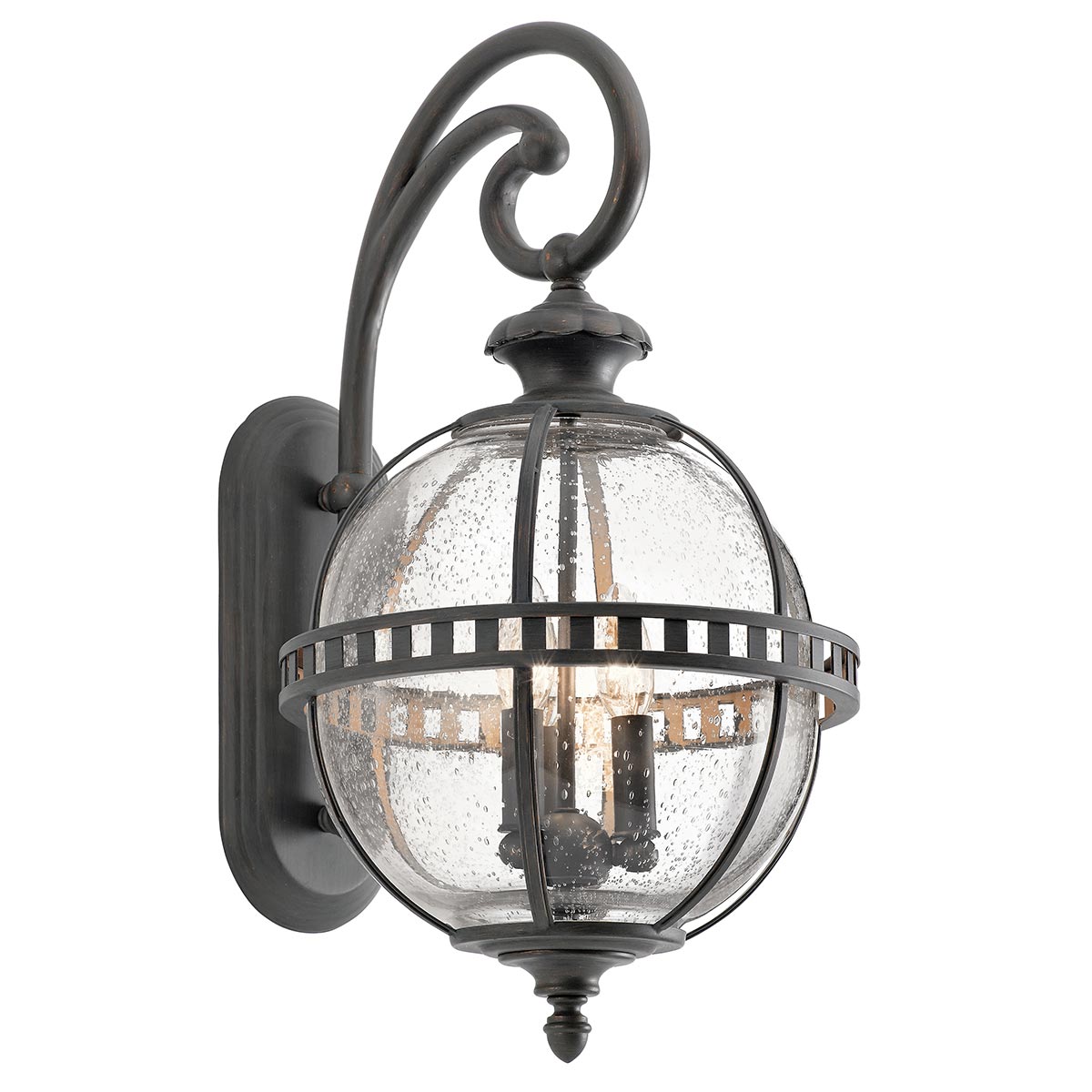 Elstead - KL-HALLERON-2M - Halleron 3 Licht Wandlaterne - Londonderry
