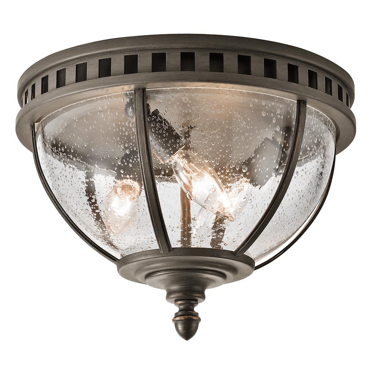 Elstead Halleron 3 Licht-Deckenfluter - Londonderry KL-HALLERON-F-BU