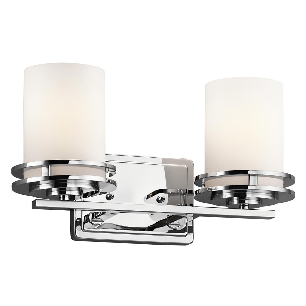 Elstead - KL-HENDRIK2-BATH - Hendrik 2 Licht Wandleuchte - Poliertes Chrom