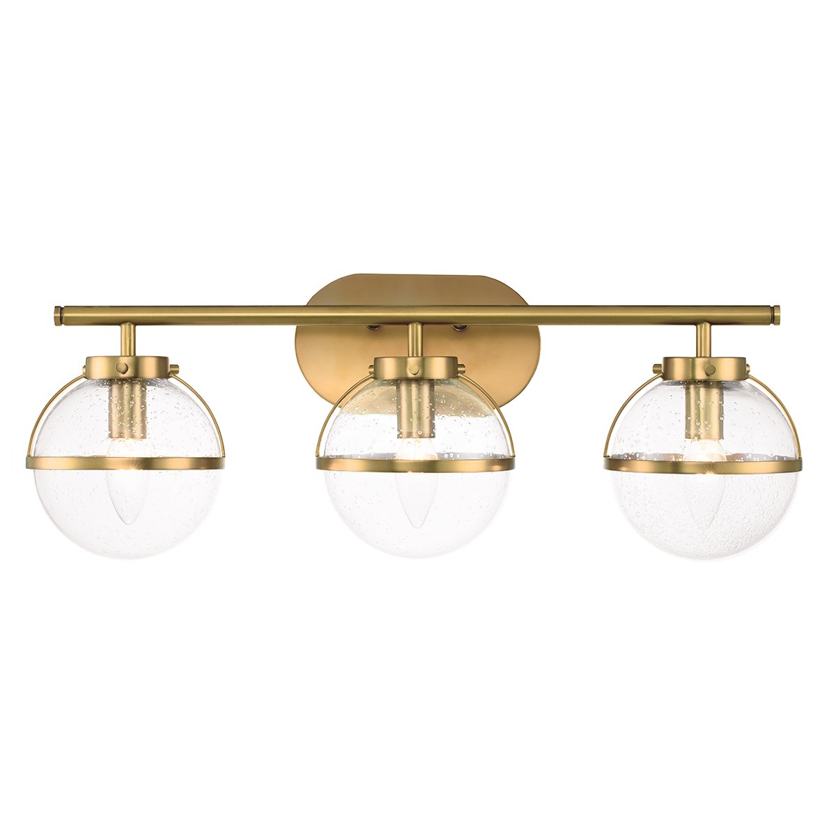 ElsteadHollis 3 Licht Wandleuchte - Heritage Brass