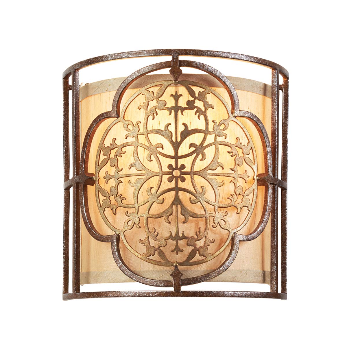 ElsteadMarcella 1 Wandleuchte - Britische Bronze/Oxydierte Bronze