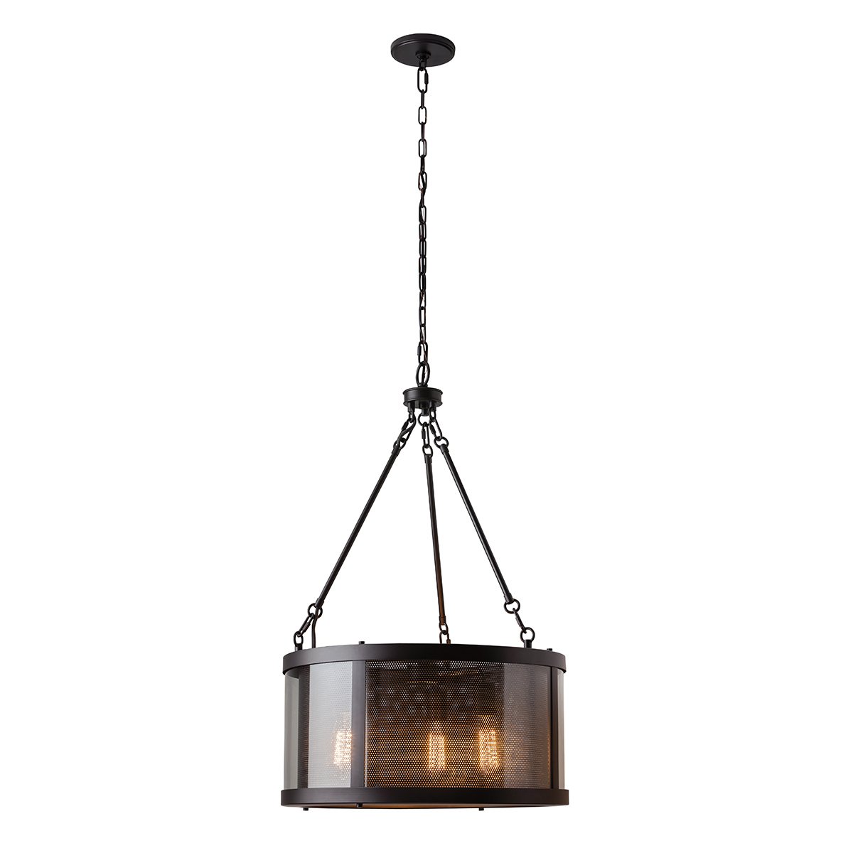 Elstead - FE-BLUFFTON-3P - Bluffton Pendelleuchte - Ölgeriebene Bronze