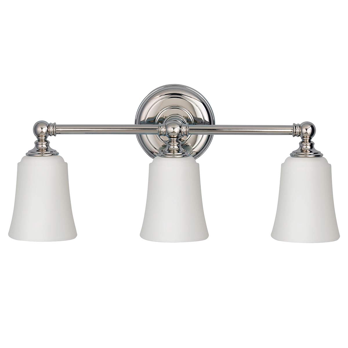 Elstead - FE-HUGOLAKE3BATH - Huguenot Lake 3 Light Wandleuchte - Poliertes Chrom