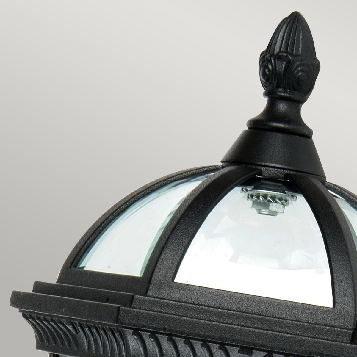 Elstead Ledbury 1 Licht Wandlaterne - Schwarz GZH-LB1