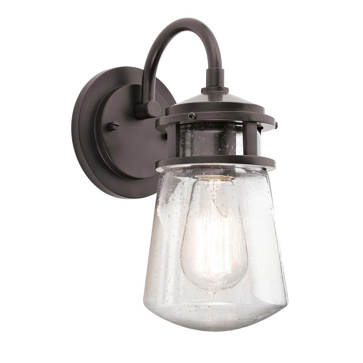 Elstead Lyndon 1 Light Small Wall Lantern - Architectural Bronze KL-LYNDON2-S-AZ