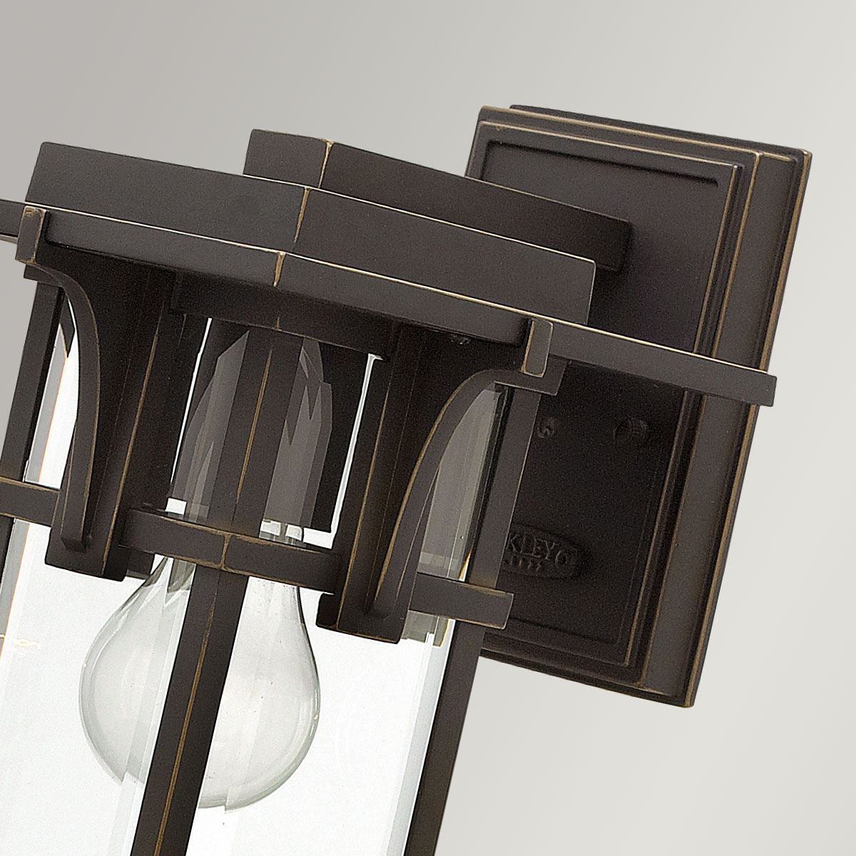 Elstead Manhattan 1 Light Small Wall Lantern - Oil Rubbed Bronze HK-MANHATTAN2-S