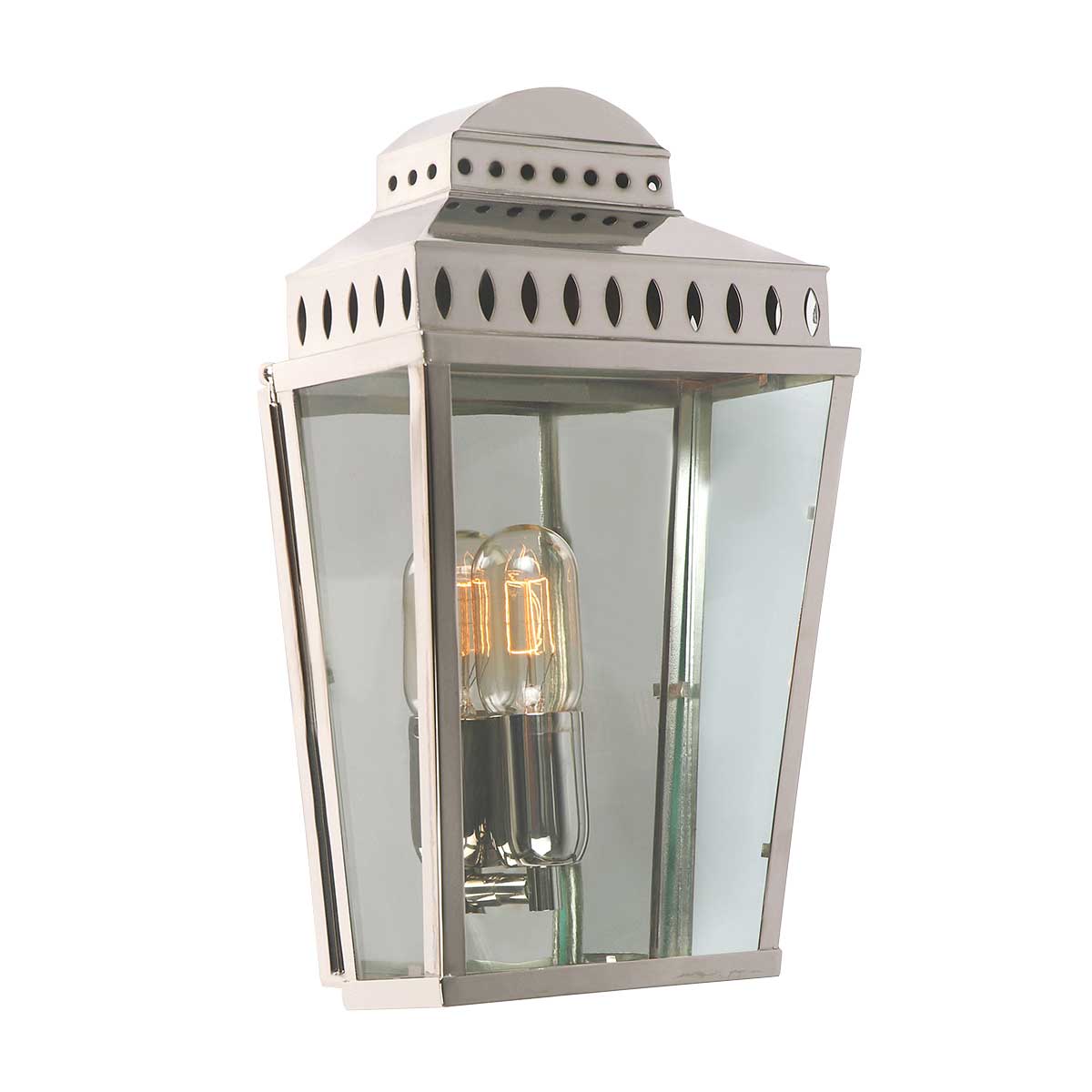 Elstead - MANSION-HOUSE-PN - Mansion House 1 Light Wall Lantern - Polished Nickel