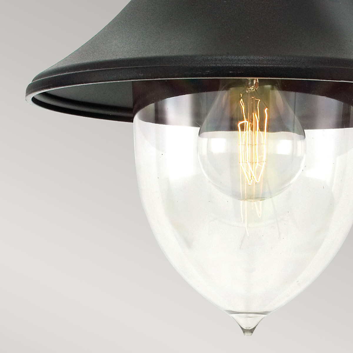 Elstead Firenze 1 Light Chain Lantern - Black F8-BLACK