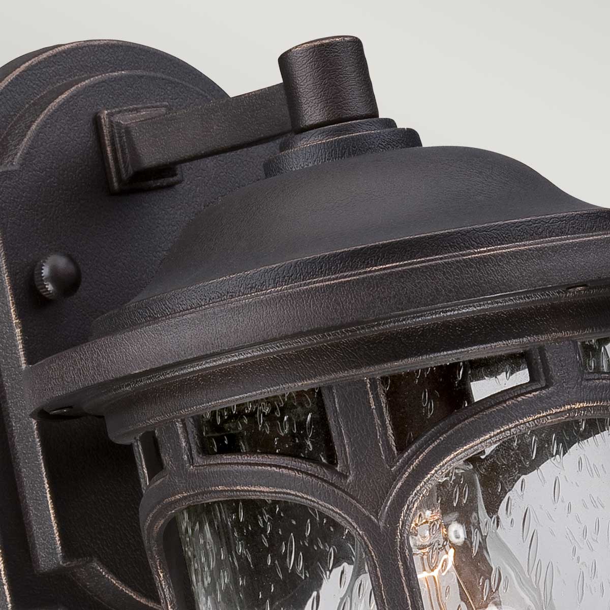 Elstead Marblehead 1 Light Small Wall Lantern - Palladian Bronze QZ-MARBLEHEAD2-S