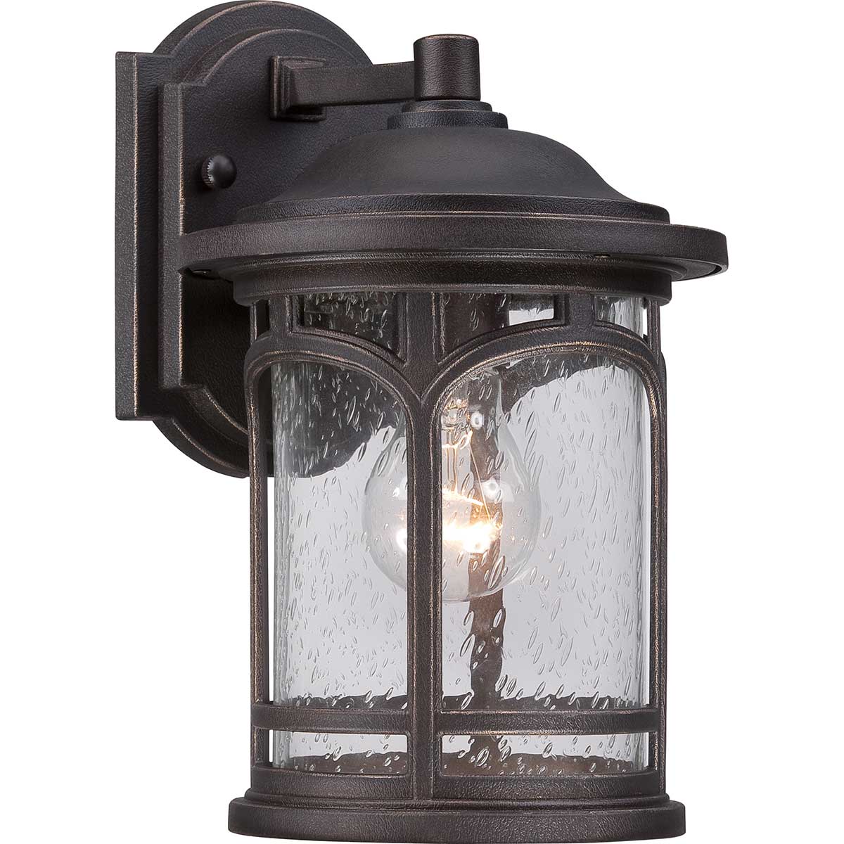 Elstead Marblehead 1 Light Small Wall Lantern - Palladian Bronze QZ-MARBLEHEAD2-S