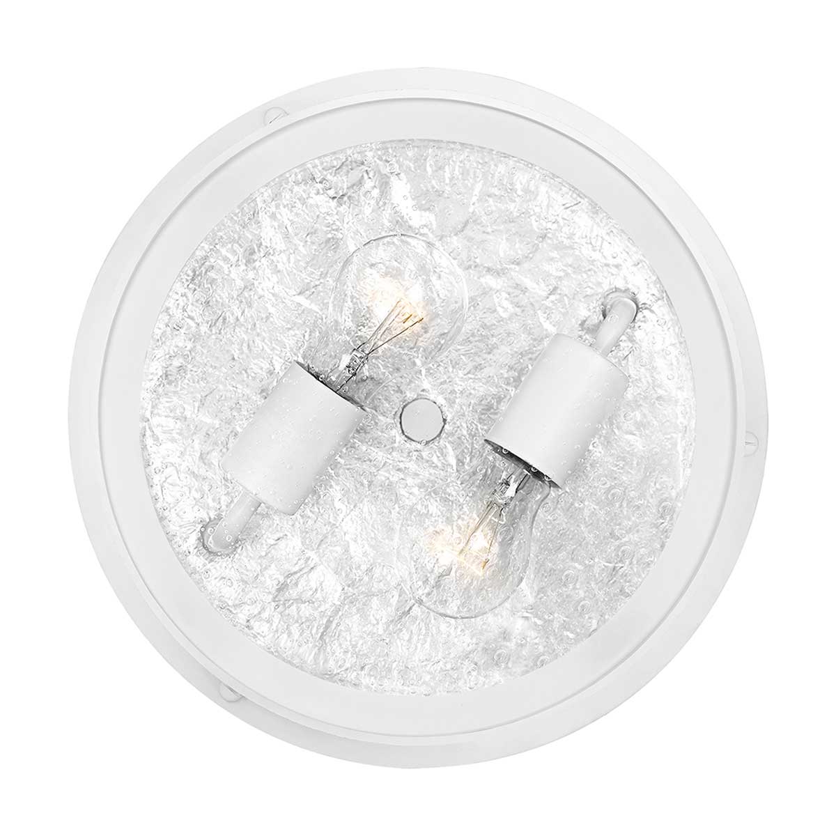 Elstead Marblehead 2 Light Flush - White QZ-MARBLEHEAD-F-WHT