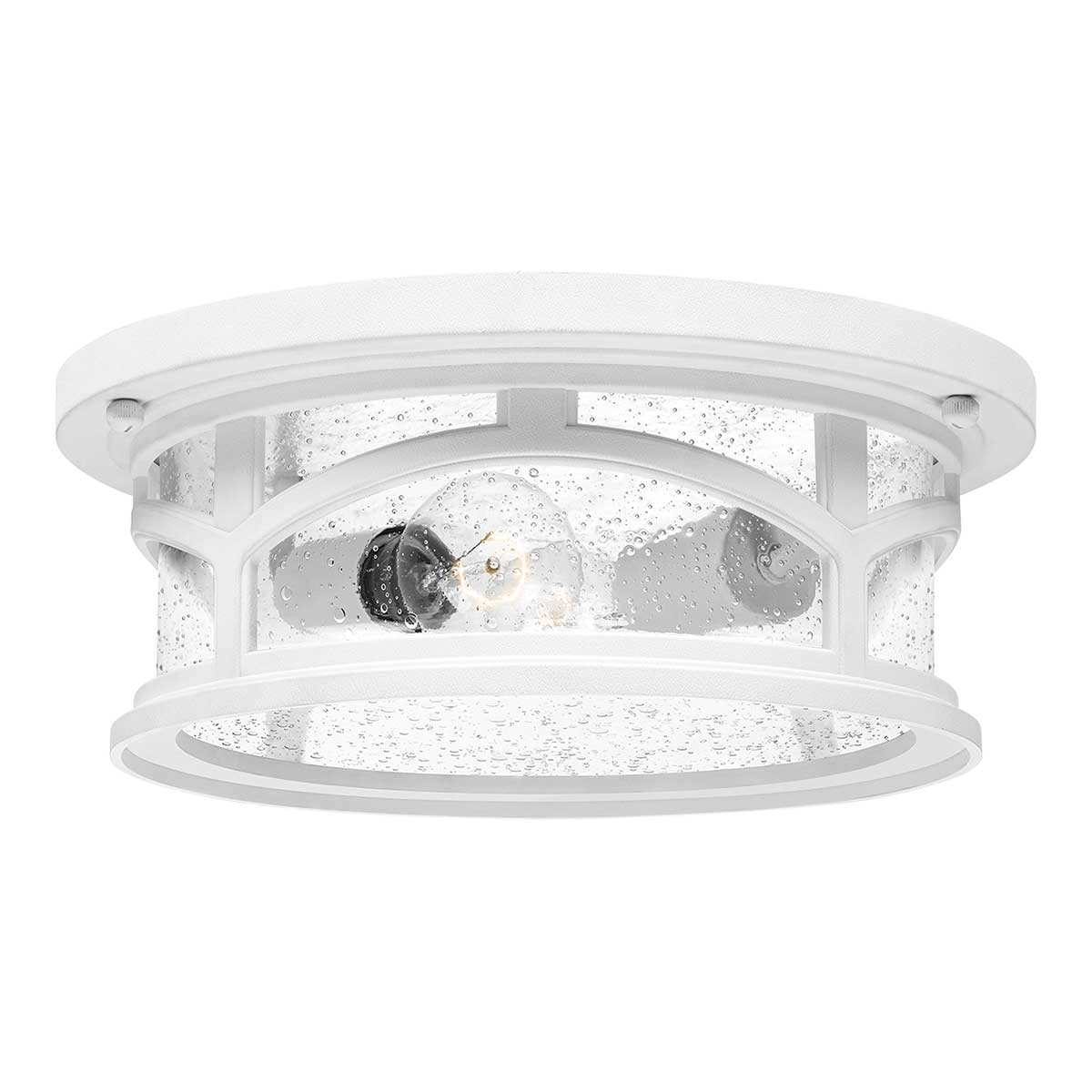Elstead Marblehead 2 Light Flush - White QZ-MARBLEHEAD-F-WHT