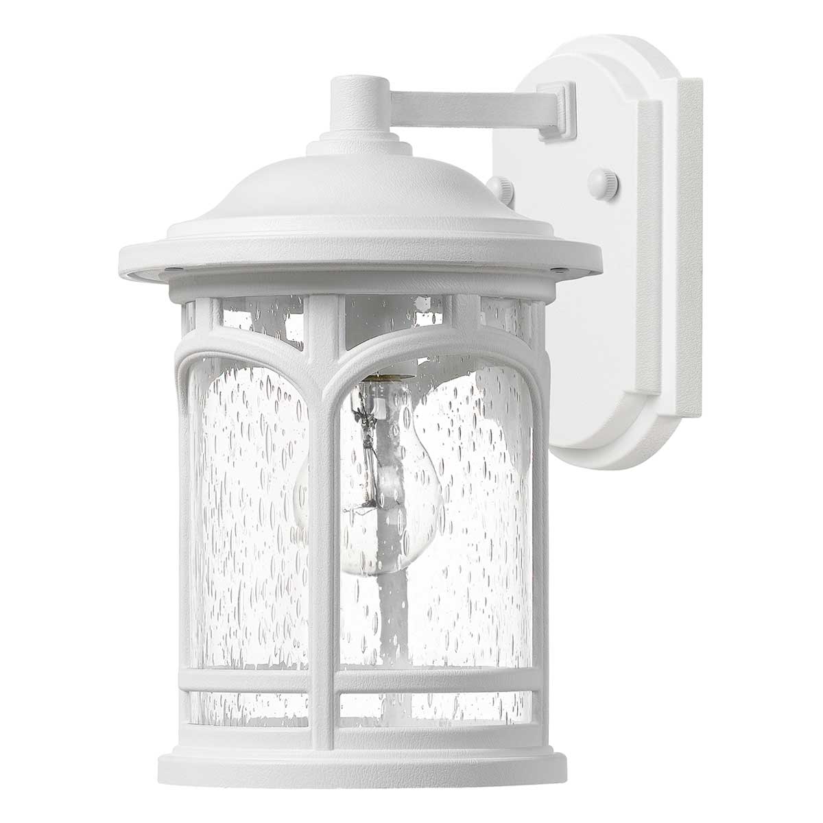 Elstead Marblehead 1 Light Small Wall Lantern - White QZ-MARBLEHEAD-S-WHT