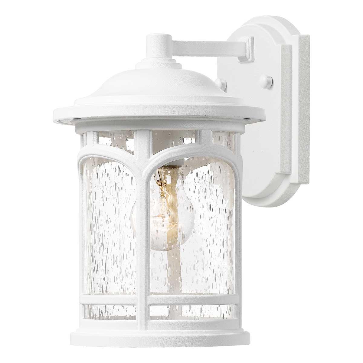 Elstead Marblehead 1 Light Small Wall Lantern - White QZ-MARBLEHEAD-S-WHT