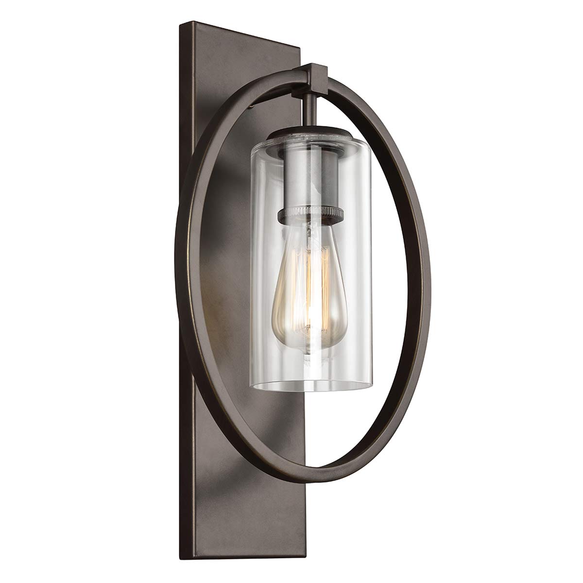 Elstead Marlena 1 Light Wall Light - Antique Bronze FE-MARLENA1-ANBZ