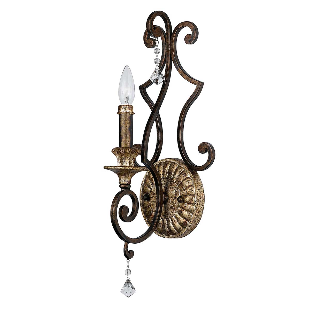 Elstead Marquette 1 Light Wall Light - Heirloom QZ-MARQUETTE1