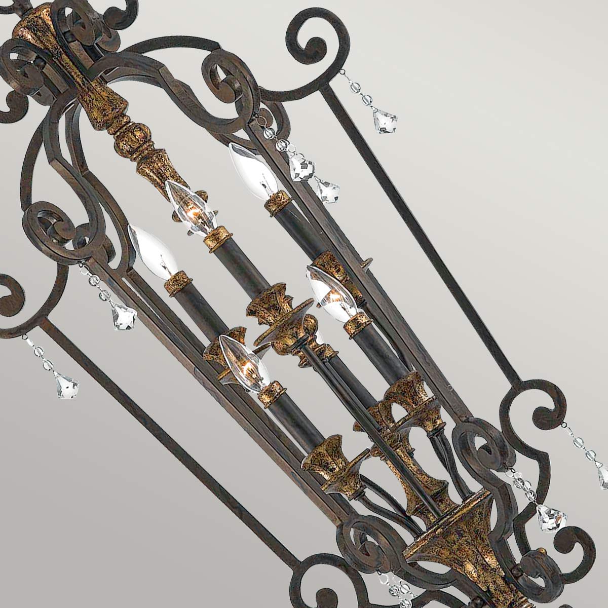 Elstead Marquette 6 Light Chandelier - Heirloom QZ-MARQUETTE6-B