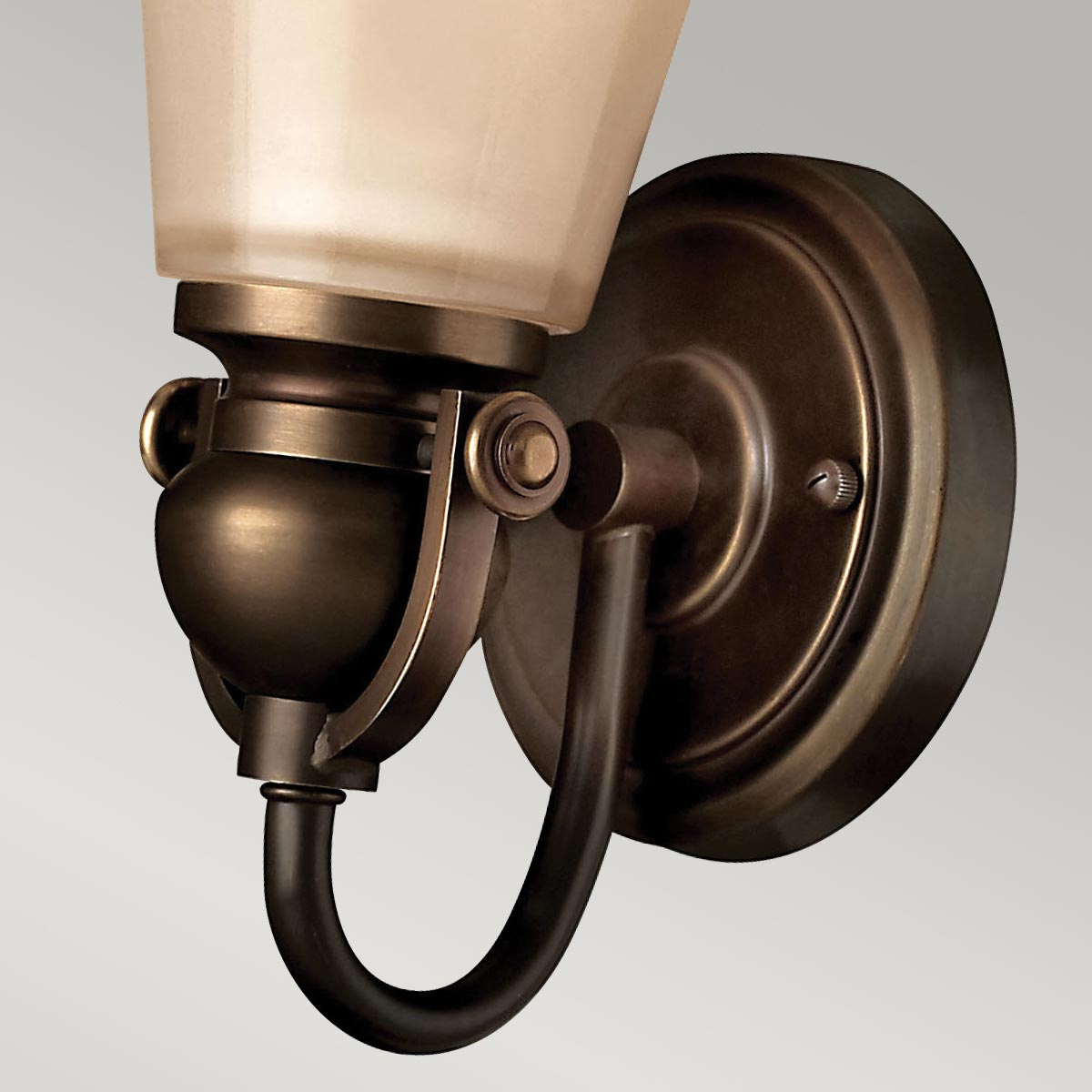 Elstead Mayflower 1 Light Wall Light - Olde Bronze HK-MAYFLOWER1