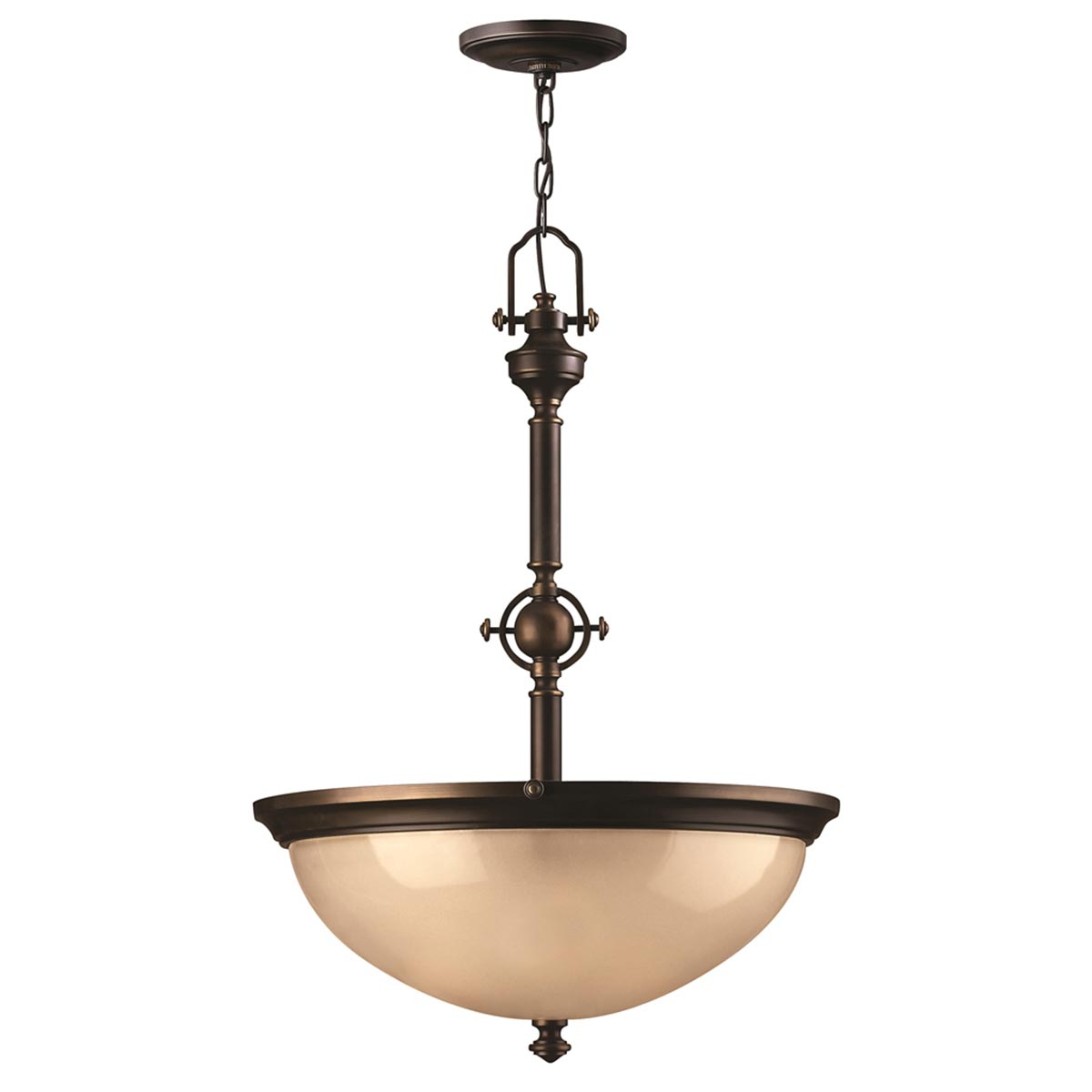 Elstead Mayflower 3 Light Pendant - Olde Bronze HK-MAYFLOWER-P-C