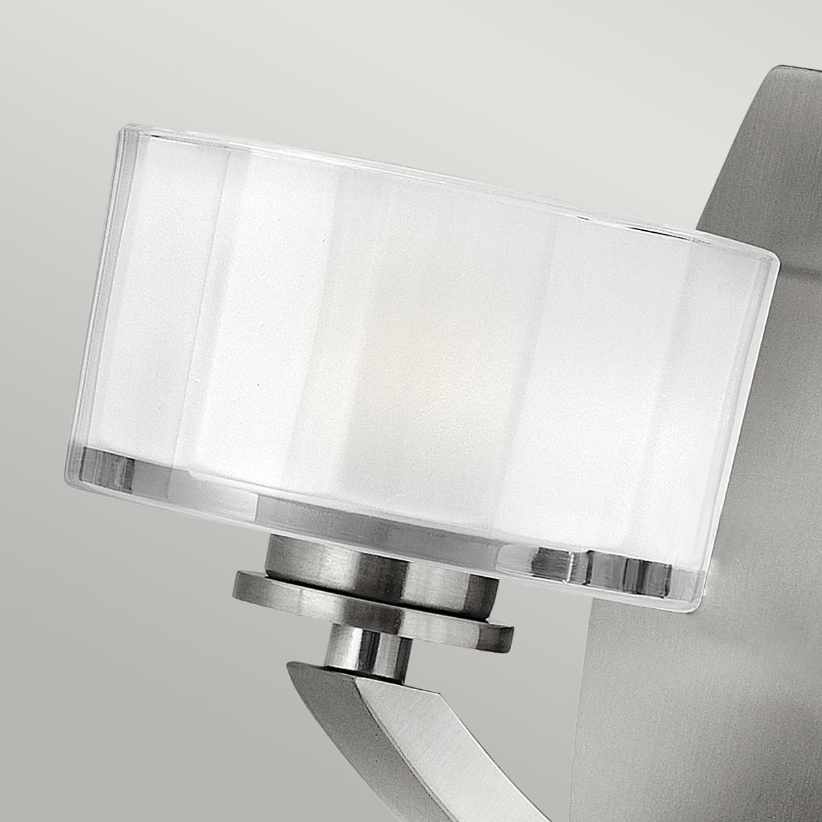 Elstead Meridian 1 Light Wall Light - Brushed Nickel HK-MERIDIAN1