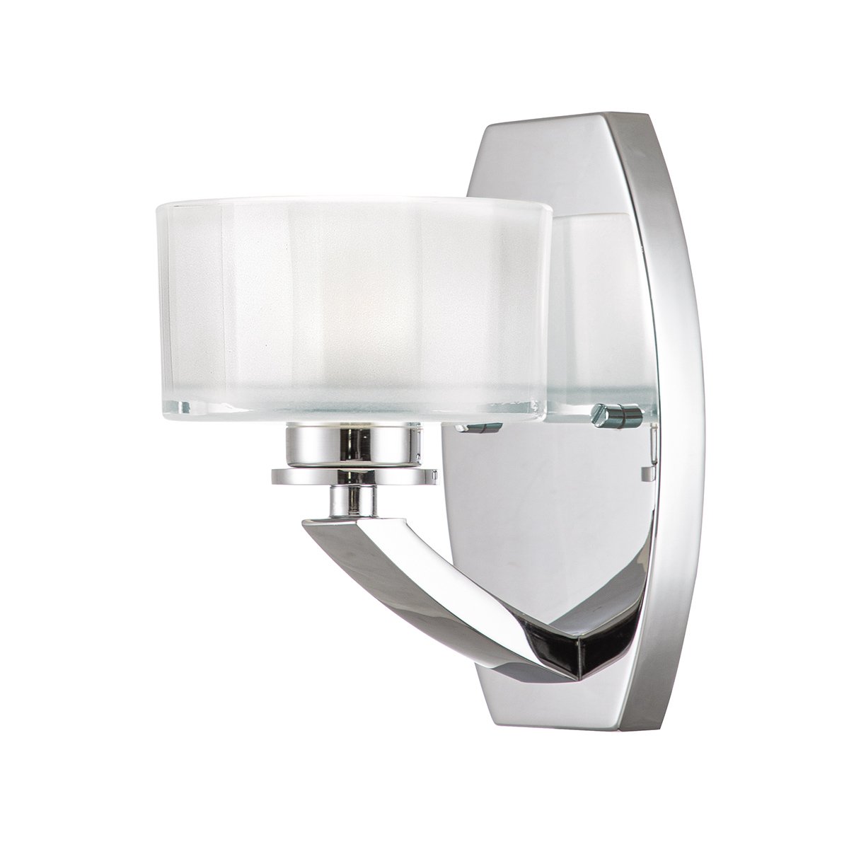 Elstead Meridian 1 Light Wall Light - Polished Chrome HK-MERIDIAN1-BATH-PC