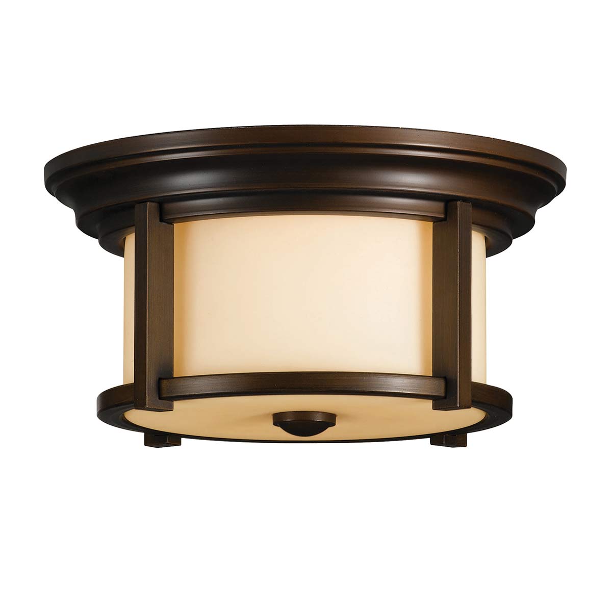 Elstead - FE-MERRILL-F - Merrill 2 Light Flush - Bronce Heritage