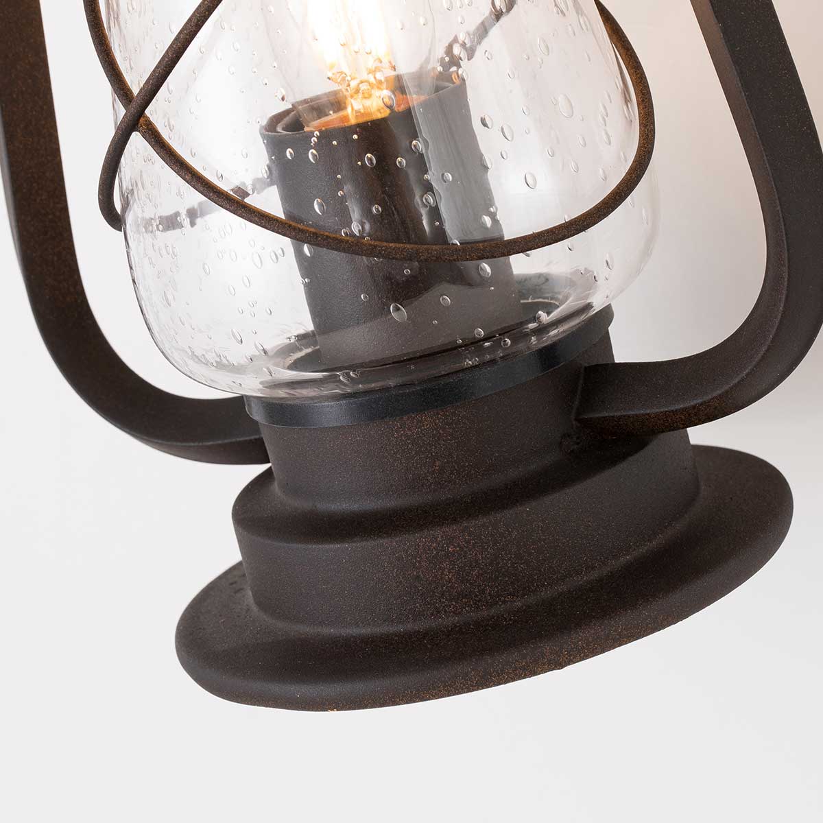 Elstead Miners 1 Light Wall Lantern - Old Bronze MINERS-WALL