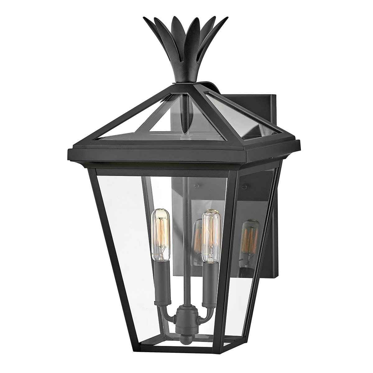 Elstead - HK-PALMA-M-BK - Palma 2lt Medium Wandlaterne - Schwarz
