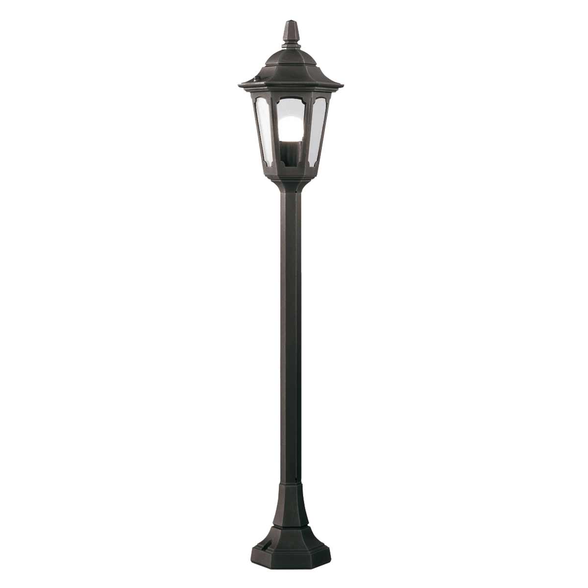 Elstead - PRM5-BLACK - Parish Mini 1 poste de luz - Negro