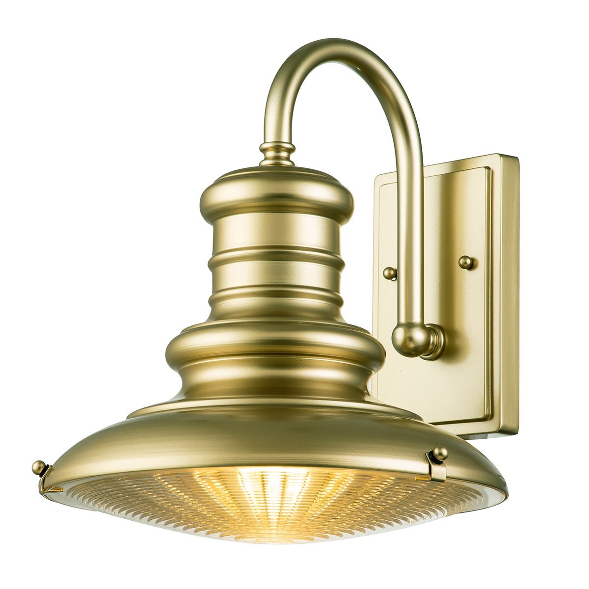 ElsteadRedding Station 1 Light Medium Wandlaterne - Painted Distressed Bronze