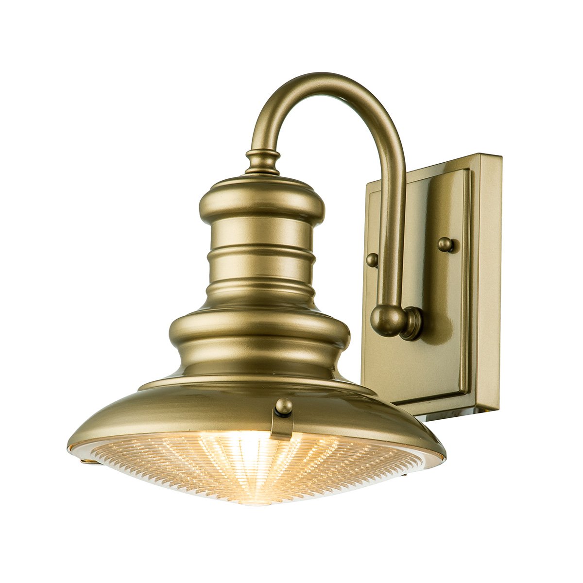 Elstead - FE-REDDING2-S-PDB - Redding Station 1 Licht kleine Wandlaterne - Painted Distressed Bronze
