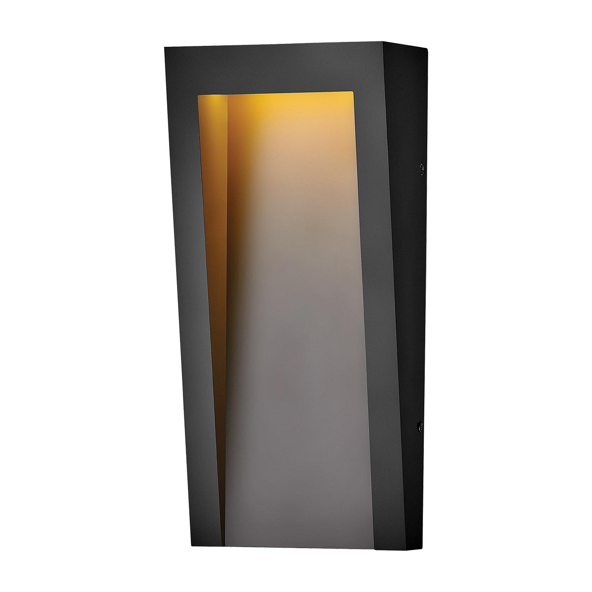 Elstead - HK-TAPER-M-TBK - Taper Farol de pared LED - Negro texturizado, material compuesto resistente a la intemperie