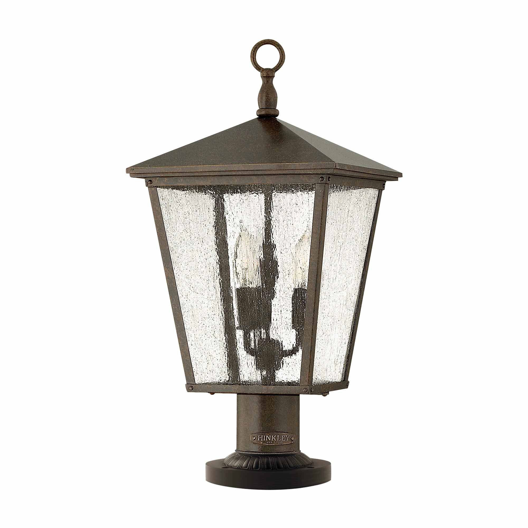 ElsteadTrellis 3 Light Large Sockel - Bronce Regency