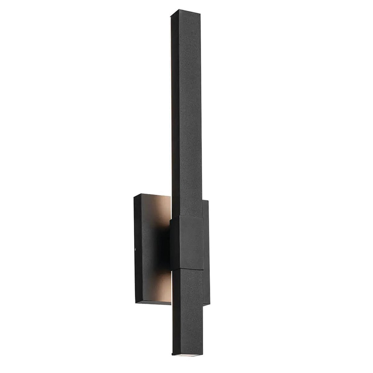 Elstead - KL-NOCAR-M-BK - Kichler Nocar Aplique LED mediano para exterior - Negro texturizado