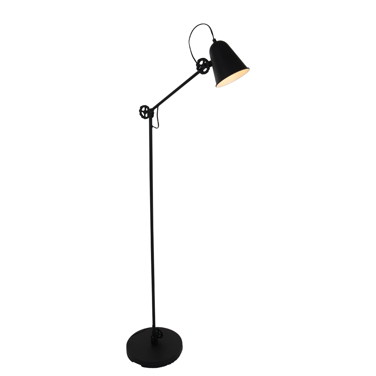 Steinhauer - 1325ZW - Lámpara de pie Dolphin